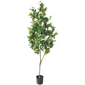 Bonsaï Artificiel Personnalisé Décoration <span class=keywords><strong>Kumquat</strong></span> Mandarine Oranges Plante Fruit Oranger Artificiel - Product Image 2