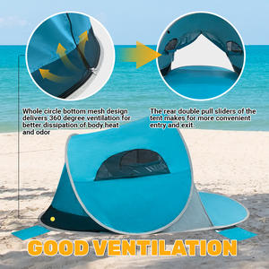 Easy Pop up Sport Umbrella Park Sea Shore Lake <span class=keywords><strong>Camping</strong></span> Pesca Refugio Fiesta Viajes Sombra Playa Tienda para Amigos de <span class=keywords><strong>la</strong></span> familia - Product Image 4