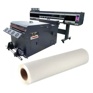 Rollo de película de transferencia Digital de calor para mascotas de inyección de tinta brillante de 60cm x 100m de fabricante para impresora de camisetas Epson I3200 Dx5