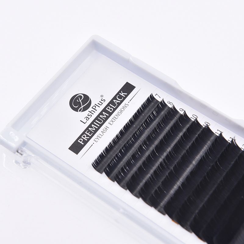 J, B, C, CC D DD curl faux cils, extension de cils individuels en gros, soie et cils de vison