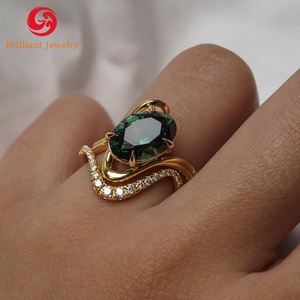 Бриллиантовое кольцо, 14k/18k - Product Image 3