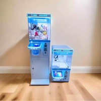 Máquina recreativa de grúa de alta calidad para niños, tamaño individual, con función de agarre de dulces y mini muñecas, con soporte en inglés, para entretenimiento en habitaciones