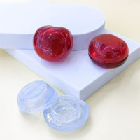 Pot unique en plastique pour crème de beauté pour les lèvres et les joues, pour masque pour les lèvres et autres emballages cosmétiques, 10g, logo personnalisé, contenant pour baume à lèvres
