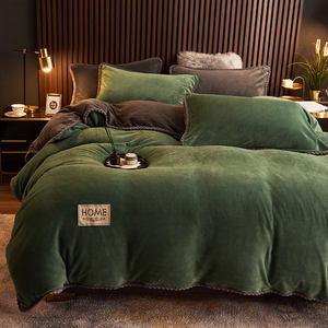 Ensembles de literie 4 pièces à poils longs super doux et durables <span class=keywords><strong>pour</strong></span> <span class=keywords><strong>deux</strong></span> <span class=keywords><strong>personnes</strong></span> - Product Image 2