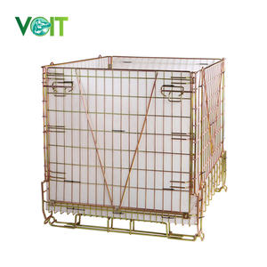 Cestini pieghevoli in rete per animali domestici in acciaio metallico - Product Image 5