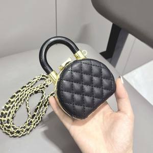 Bolso de Cadena con Diseño de Diamantes 2025, Monedero, Porta Lápiz Labial, Estilo Coreano, Versátil, Simple, Bolso de Pecho para Mujer - Product Image 1