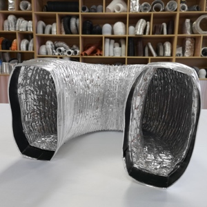 <strong>Air</strong> <strong>Conditioner</strong> Aluminium Foil Pipe Rectangular Flexible <strong>Duct</strong> Connector Economical Custom Design Rectangular Flexible <strong>Duct</strong> - Product Image 4