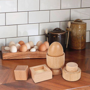Set di Puzzle Montessori 3D con Uova e Sfere, Blocchi Personalizzati per l'Apprendimento dei Bambini, Giocattoli Educativi in Legno - Product Image 1