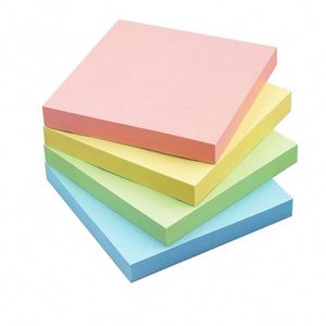 กระดาษโน้ตแบบมีกาวในตัว ขนาด 3x3 นิ้ว สีสันหลากหลาย รับผลิตตามสั่ง ขายส่ง ใช้งานง่าย สำหรับจดบันทึก ทำดัชนี หรือแปะโน้ต - Product Image 6