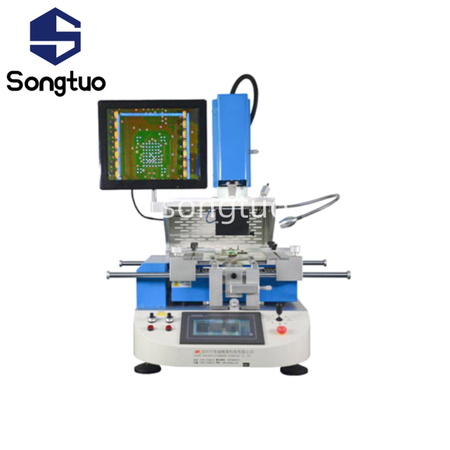 Optical BGA Rework Station Pick and Place Machine for SMD Components ST-620 5200W 0.01mm Accuracy