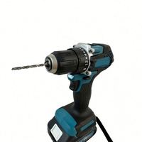 Perceuse à percussion sans fil 21V 500W à batterie Li-ion, moteur sans balais, personnalisable OEM, qualité industrielle, couple max. 40N.m, 2.0AH