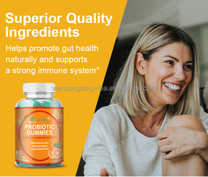 Gomitas Probióticas, Suplemento Natural para la Salud Digestiva, Apoya la Salud <span class=keywords><strong>Intestinal</strong></span>, Equilibra la <span class=keywords><strong>Flora</strong></span> <span class=keywords><strong>Intestinal</strong></span>, Promueve la Digestión - Product Image 4
