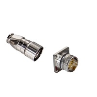Connecteur d'alimentation électrique, encodeur M23 12E étanche Ip67 4 broches, femelle/mâle, servomoteur, Signal de servomoteur, 20 pièces