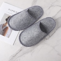 Chaussons en feutre de laine brodés recyclés du Kirghizistan pour invités d'intérieur – Grande Vente