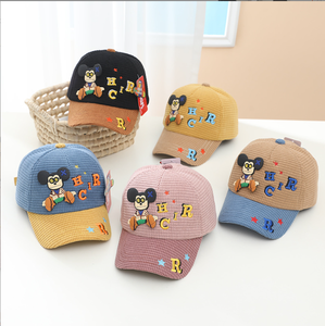 Sombrero de béisbol con dibujo de <span class=keywords><strong>Mickey</strong></span> para niño y niña, <span class=keywords><strong>gorra</strong></span> deportiva a la moda para bebé - Product Image 1
