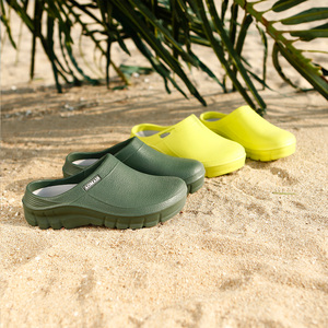 Resistente EVA Garden Clogs scarpe impermeabile Slip-on arco morbido supporto antiscivolo lavabile spiaggia pantofola per uomo donna estate autunno - Product Image 5