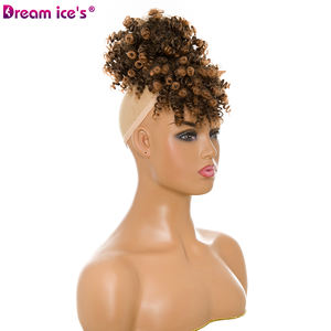 Extension <span class=keywords><strong>queue</strong></span> <span class=keywords><strong>de</strong></span> <span class=keywords><strong>cheval</strong></span> afro synthétique crépue et bouclée, bon marché, cordon <span class=keywords><strong>de</strong></span> serrage, <span class=keywords><strong>queue</strong></span>-<span class=keywords><strong>de</strong></span>-<span class=keywords><strong>cheval</strong></span> pour femmes noires - Product Image 4