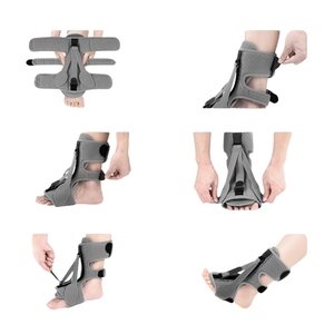 Attelle de cheville unisexe réglable en néoprène pour fasciite plantaire, attelle de nuit pour pied tombant - Product Image 4