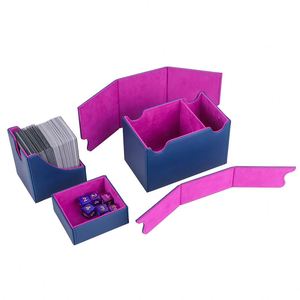 Boîte de rangement modulaire en cuir PU transformable et innovante FX pour cartes à collectionner - Product Image 3
