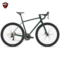 Vélo de gravier Aero Alloy G2max 12 vitesses 1x12, pignon unique, frein à disque hydraulique, fourche en fibre de carbone, cadre en alliage d'aluminium 700C