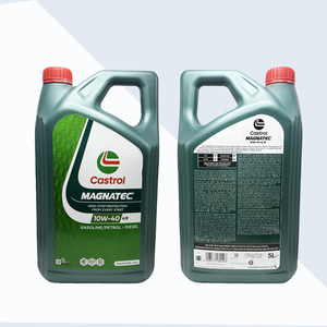 รับประกันคุณภาพ น้ำมันเครื่องกึ่งสังเคราะห์ SP 10W40 A3/B4 มาตรฐานยุโรป <span class=keywords><strong>5</strong></span> ลิตร 15F7D2 4008177189128 สำหรับ <span class=keywords><strong>Castrol</strong></span> Magnatec - Product Image 4