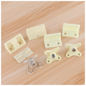 Code d'angle détachable combiné transparent en plastique papillon - Product Image 3
