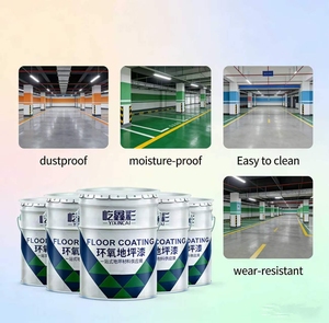 Peinture et revêtement époxy sans solvant pour sols de salles d'exposition automobiles, application au pinceau, base béton poli - Product Image 6