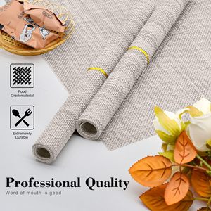 Vente en gros de sets de table tissés antidérapants résistants à la chaleur pour décoration de mariage personnalisés, napperon en <span class=keywords><strong>vinyle</strong></span> PVC lavable pour la maison, la <span class=keywords><strong>cuisine</strong></span> et la table à manger - Product Image 3
