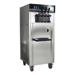 Yumuşak gökkuşağı sıcak satış dondurma tava makinesi