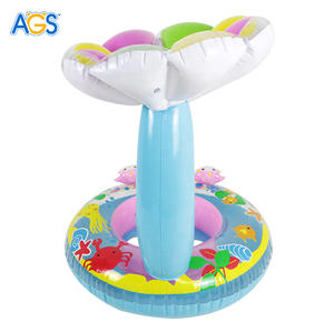Asiento De Seta Paraguas de bebé Anillo de natación Barco de dibujos animados Juguetes de agua inflables Anillo de natación <span class=keywords><strong>para</strong></span> niños <span class=keywords><strong>Flotador</strong></span> Lindo anillo infantil <span class=keywords><strong>para</strong></span> bebé - Product Image 3