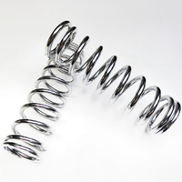 Ressort en spirale en acier inoxydable à compression longue, haute pression, 300 mm, pour utilisation dans les meubles