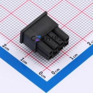 ZX-MX3.0-2-4P-HGJK Housing (Wire-to-Board / Wire-to-Wire) P=3mm Connector 2x4P 3mm Micro-Fit (MX 3.0) 3mm - Product Image 2