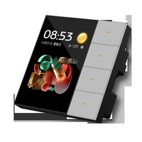FY854 Panneau tactile intelligent Tuya pour maison connectée, type 86, système de contrôle intelligent Zigbee Android