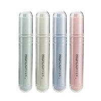 Marqueur surligneur UV à tête inclinée 12 couleurs haute qualité pour notes de cours et surlignage essentiel