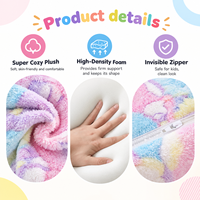 Canapé-lit modulaire convertible en mousse personnalisé pour enfants, fauteuil pour filles et garçons, canapé confortable pour tout-petits pour jouer, lire et faire la sieste