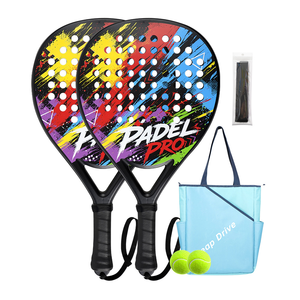 <span class=keywords><strong>Raquette</strong></span> <span class=keywords><strong>de</strong></span> <span class=keywords><strong>padel</strong></span> Elite 18K en fibre <span class=keywords><strong>de</strong></span> carbone, logo personnalisé, forme diamant, <span class=keywords><strong>raquette</strong></span> <span class=keywords><strong>de</strong></span> <span class=keywords><strong>padel</strong></span> professionnelle, Heads Extremes Pro - Product Image 1