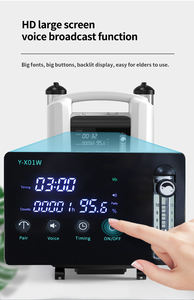 उच्च गुणवत्ता वाली चिकित्सा <span class=keywords><strong>10l</strong></span> ऑक्सीजन संकेंद्रित सो सो स्वास्थ्य भौतिक चिकित्सा उपकरण psa फ्लोमीटर श्वास मशीन - Product Image 3