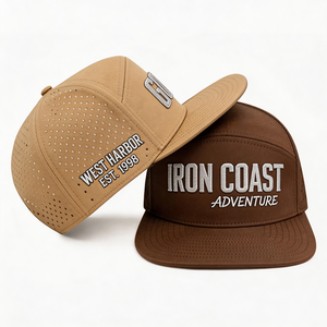 Gorra de golf negra vintage impermeable de nailon de alto rendimiento con malla perforada, gorra de béisbol personalizada con bordado 3D para clubes y equipos de fútbol, gorra snapback. - Product Image 3