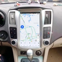 Autoradio Android pour lecteur DVD, navigation GPS, radio, vidéo, musique pour Toyota Harrier Lexus RX400 RX300 2004-2007, écran Tesla