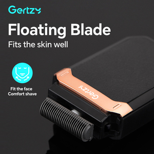 Rasoir portable pour homme à mouvement alternatif avec recharge USB, lame et grille de rasage pour barbe, idéal pour la maison et l'hôtel - Product Image 4