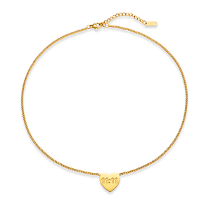 Myneck oro placcato 18K collana ciondolo in acciaio inox Design unico stella cibernetica per l'autunno 2024 nuovo amore 11 & 11 regalo - Product Image 1