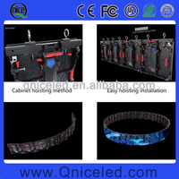 500*500mm Panel LED de aluminio fundido a presión P2.6 P2.9 P3.9 P4.8 Pared de video LED para interiores Fondo de escenario elegante Pantalla LED