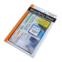 Portable Super Mince A5 Page Loupe Feuille Téléphone Mobile PVC Fresnel Loupe