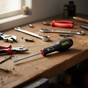 Stanley Fatmax Screwdriver 5.5 X 100mm Flat Tip <b>Precision</b> <b>Tool</b> - Product Image 3