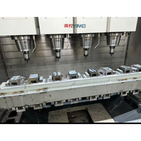 Centre d'usinage CNC à quatre têtes V7B+4SP haute rigidité avec 108 outils, usinage CNC multi-broches 5 axes pour de grands lots