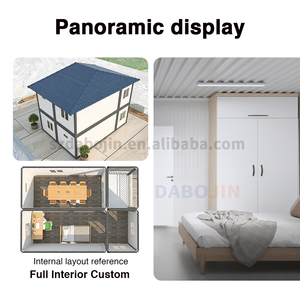บ้านวิลล่าสำเร็จรูปแบบโมดูลาร์หรูหรา ดีไซน์ทันสมัยสองชั้น - Product Image 3