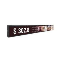 Ecrans LCD larges écran publicitaire barre extensible écran LCD pour kiosques publicitaires de supermarché Tv Digital Signage