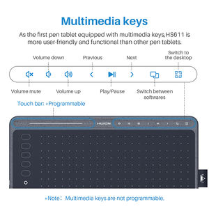 Hs611 <span class=keywords><strong>10</strong></span> इंच बड़े आकार के टिल्ट फ़ंक्शन मल्टीमीडिया कुंजी ग्राफिक्स कलाकार डिजाइनर कंप्यूटर एक्सेसरीज के लिए ग्राफिक्स ड्राइंग टैबलेट - Product Image 2