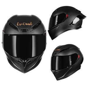 Casco de Motocicleta con Doble Visera Más Económico, Universal para las Cuatro Estaciones, Seguridad Integral, ABS, Certificado DOT, Casco de Motocross - Product Image 1