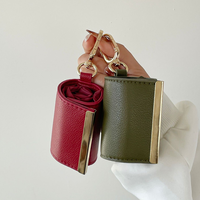Sac fourre-tout réutilisable mini porte-clés grande capacité léger pliable pour le shopping, avec anneau porte-clés, extensible